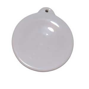 Fiesta Blank Ornament Mini-Plate White New without Tags